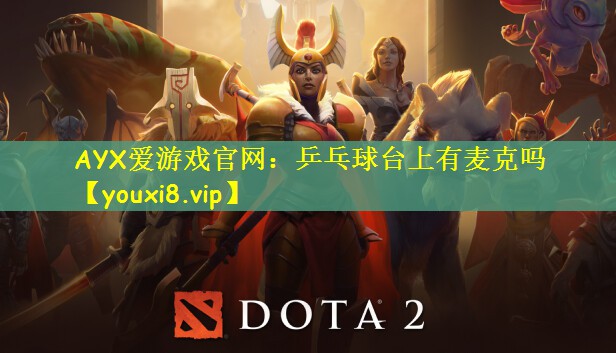 乒乓球台上有麦克吗