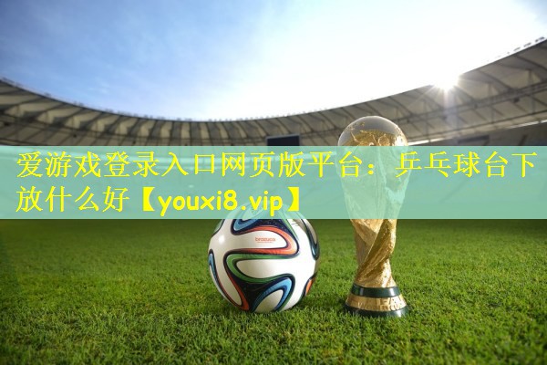 乒乓球台下放什么好
